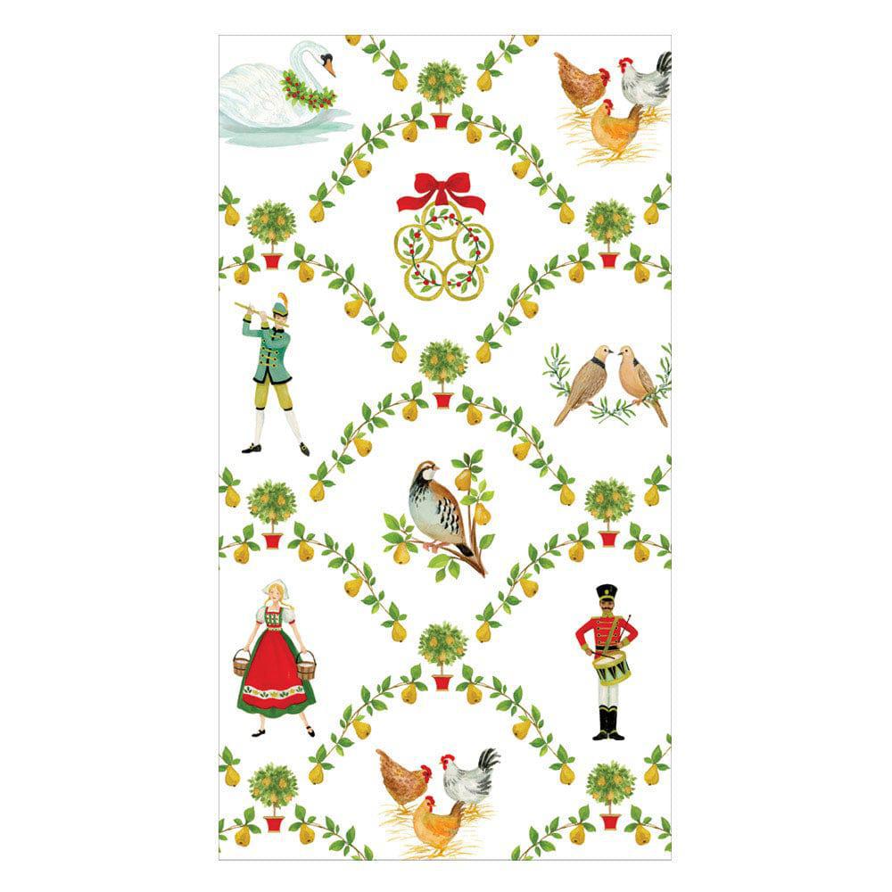 On The Twelfth Day Paper Guest Towel Napkins